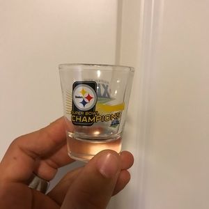 Steelers SuperBowl XLIII Shot Glass